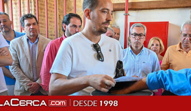 Valverde muestra su apoyo a los toreros de la provincia y región en el sorteo de los lotes de la última corrida de Feria Taurina de Ciudad Real - Noticias de Ciudad Real