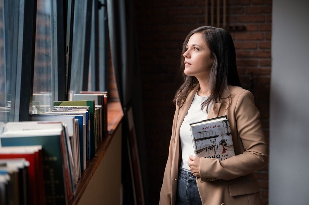 La escritora María Reig 