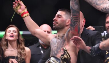 Ilia Topuria, tras su victoria contra Holloway