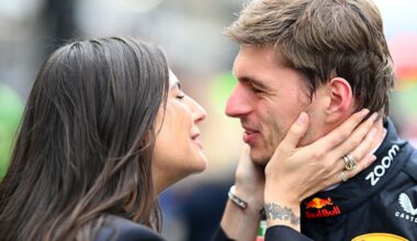 Max Verstappen comparte por primera vez una imagen con su bebé en brazos y demuestra que es todo un padrazo