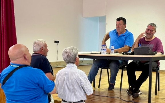 Paco Cañamero ofrece una lección de tauromaquia en la presentación en Cantalpino de su libro ‘Juan José, torero’ - SALAMANCArtv AL DÍA