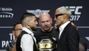 Ilia Topuria busca su segundo cinturón de la UFC ante el experimentado Oliveira