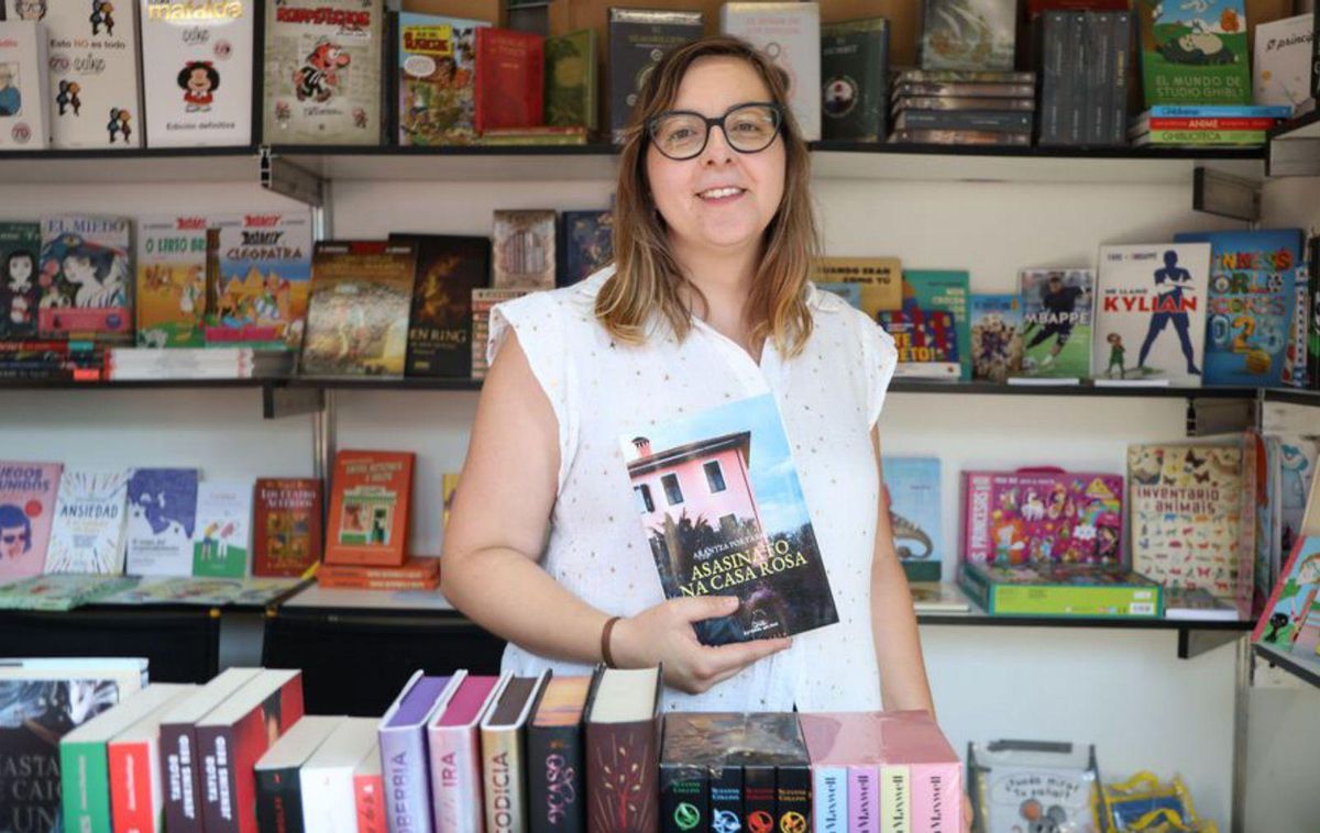 Susana González de Librería Agrasar. |  Germán Barreiros/R.A