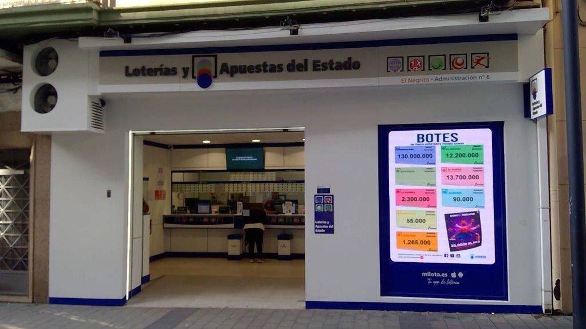 Administración alicantina de la calle Portugal, 35, en una imagen de archivo