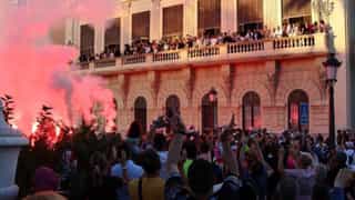 Ceuta festeja el ascenso a Segunda 45 años después