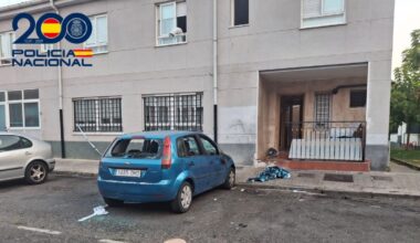 Lugar donde se produjeron los hechos el jueves.