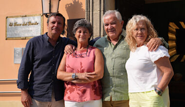 Los miembros del jurado Francisco Valle, Cristina Velasco, el maestro José Luis Galloso y Ana Alonso.