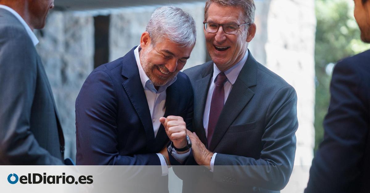 Clavijo ‘olvida’ al pedir a Sánchez un decreto con la agenda canaria que el PP bloquea en Madrid las iniciativas para el Archipiélago