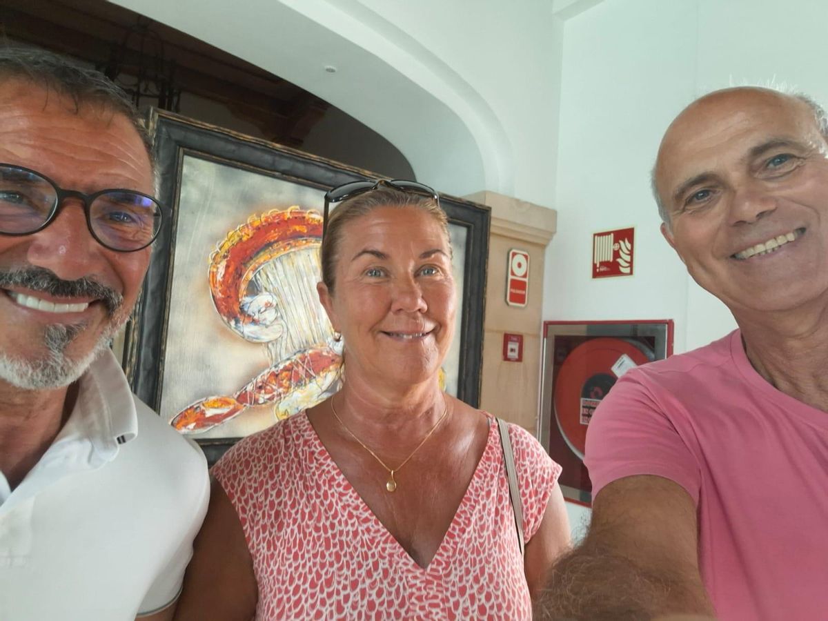Los coleccionatistas de Estocolmo con "Karpi"