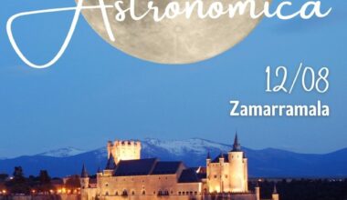 El barrio de Zamarramala de Segovia acogerá una experiencia astronómica el 12 de agosto