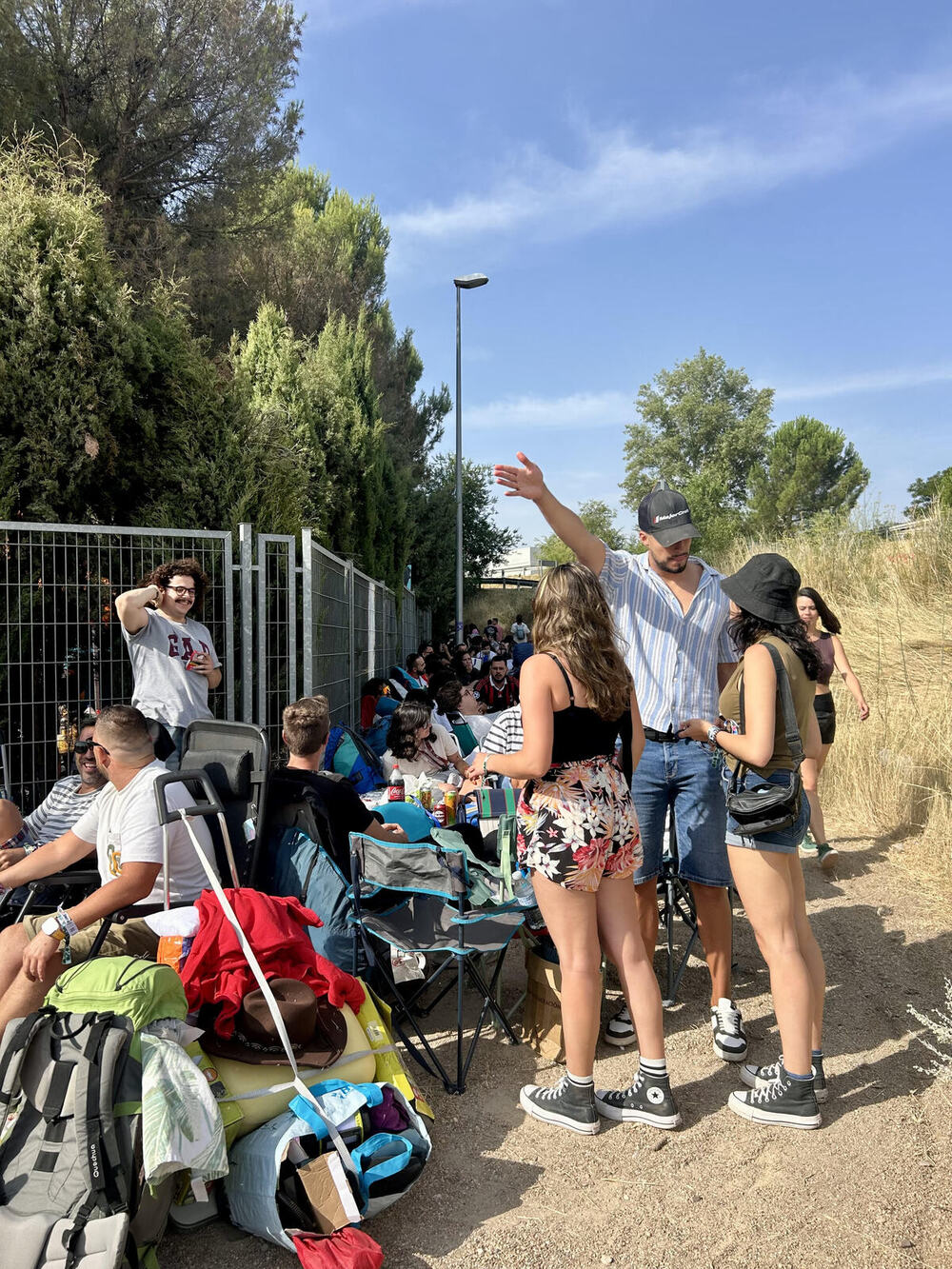 Desde las 6 de la mañana para entrar en el camping de Sonorama