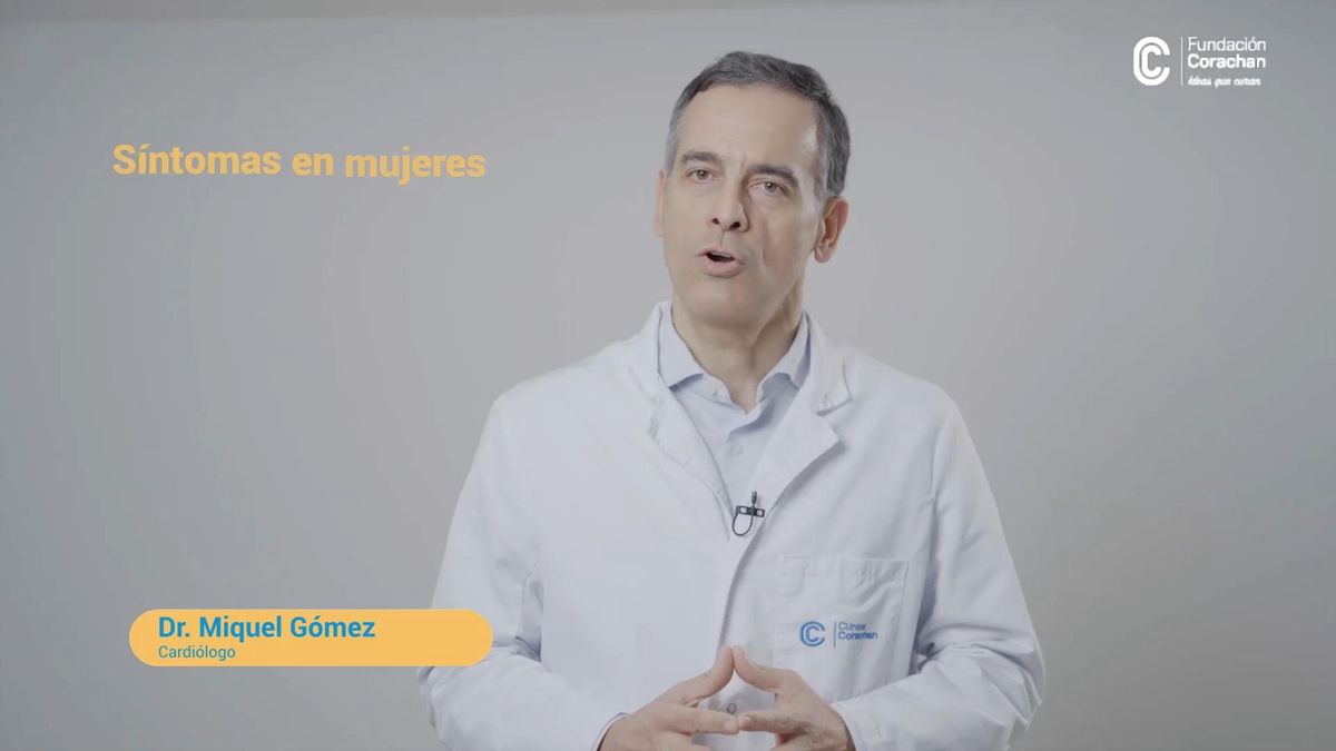 Miguel Gómez, cardiólogo: La angina de pecho o el infarto en mujeres se dan sobre todo a partir de la menopausia