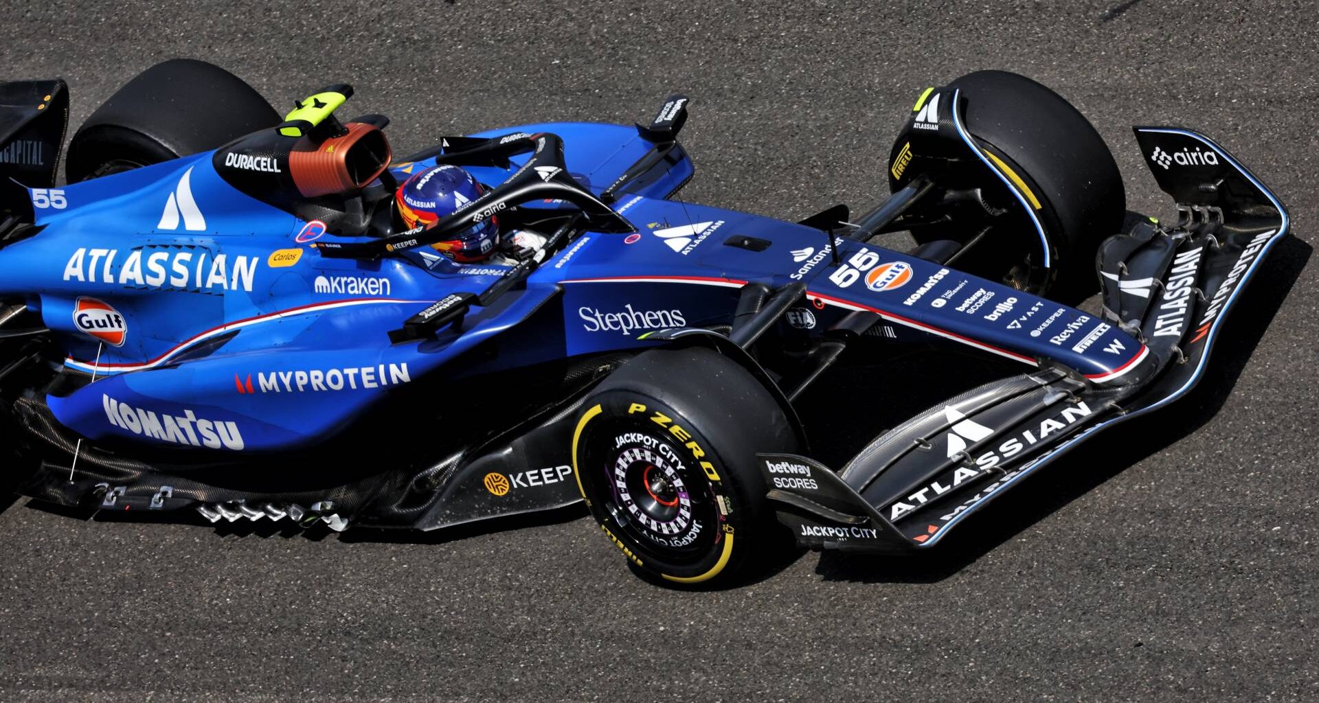 Carlos Sainz exprime su Williams hasta la decimotercera posición en parrilla para el GP de Hungría 
