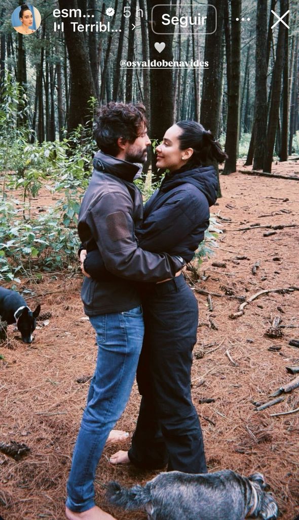Osvaldo Benavides y Esmeralda Pimentel confirmaron su reconciliación con esta foto