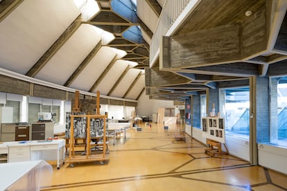 Sede del Instituto del Patrimonio Histórico Español (1964-1988), de Antonio Miró Valverde y Fernando Higueras.