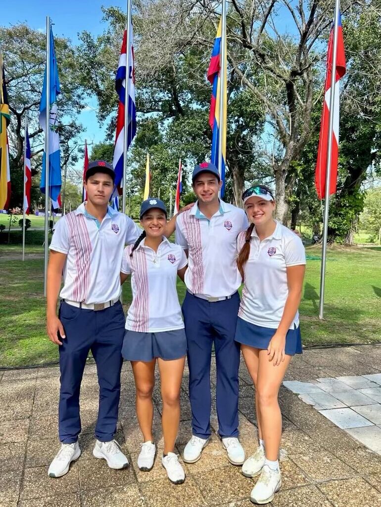 Paraguay logra medalla de plata en golf por equipos mixtos en Asu2025 - Polideportivo