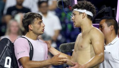 El tenso e insólito cruce entre dos tenistas en el Masters 1000 de Toronto: empezó en el court y terminó en el vestuario