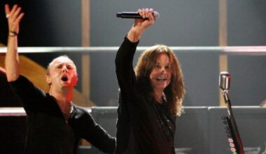 Lars Ulrich de Metallica revela su último encuentro con Ozzy Osbourne antes de su muerte