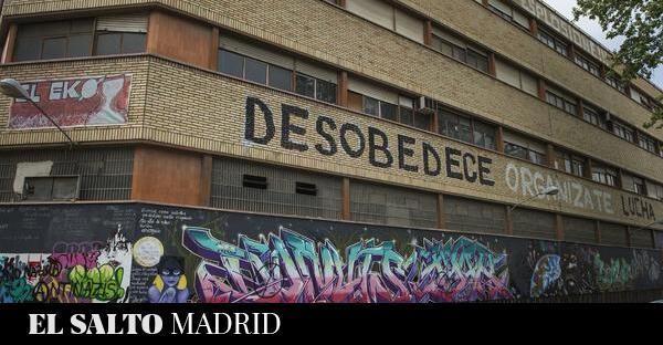Madrid | Colectivos del centro social EKO denuncian intimidación y amenaza de desalojo por parte de un fondo buitre - El Salto