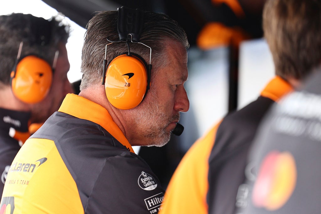 Brown no tuvo en problema en quejarse de Horner