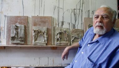 Adiós a Antonio Oteiza, escultor que dejó una huella imborrable en el arte sacro de Gijón