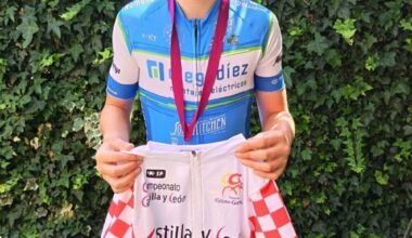 El abulense Javier Fabián, campeón de Castilla y León de Pista Infantil