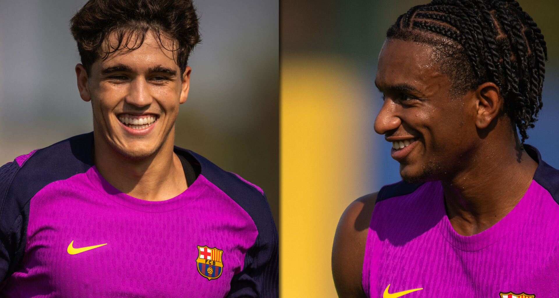 Cubarsí y Balde, hablan antes del Gamper
