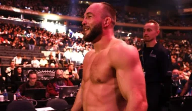 Mateusz Rębecki dejó el rostro desfigurado de la velada