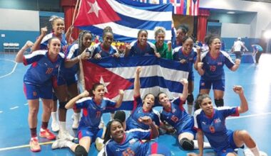 Asunción 2025: Balonmano femenino cubano discutirá séptimo lugar
