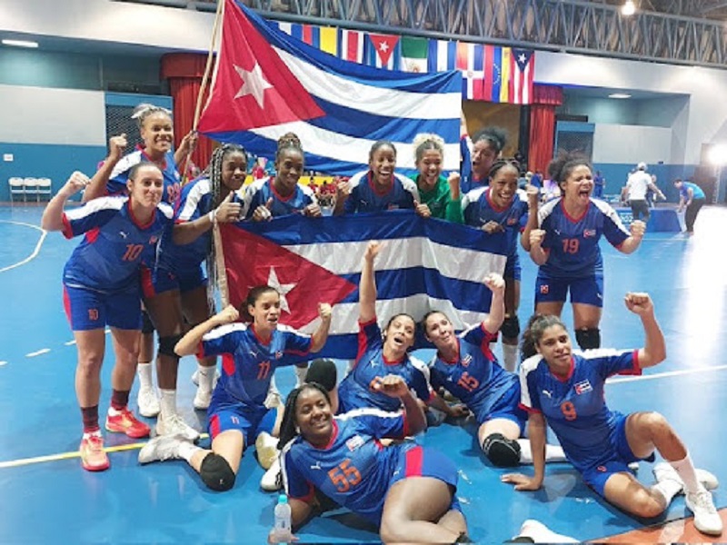 Asunción 2025: Balonmano femenino cubano discutirá séptimo lugar