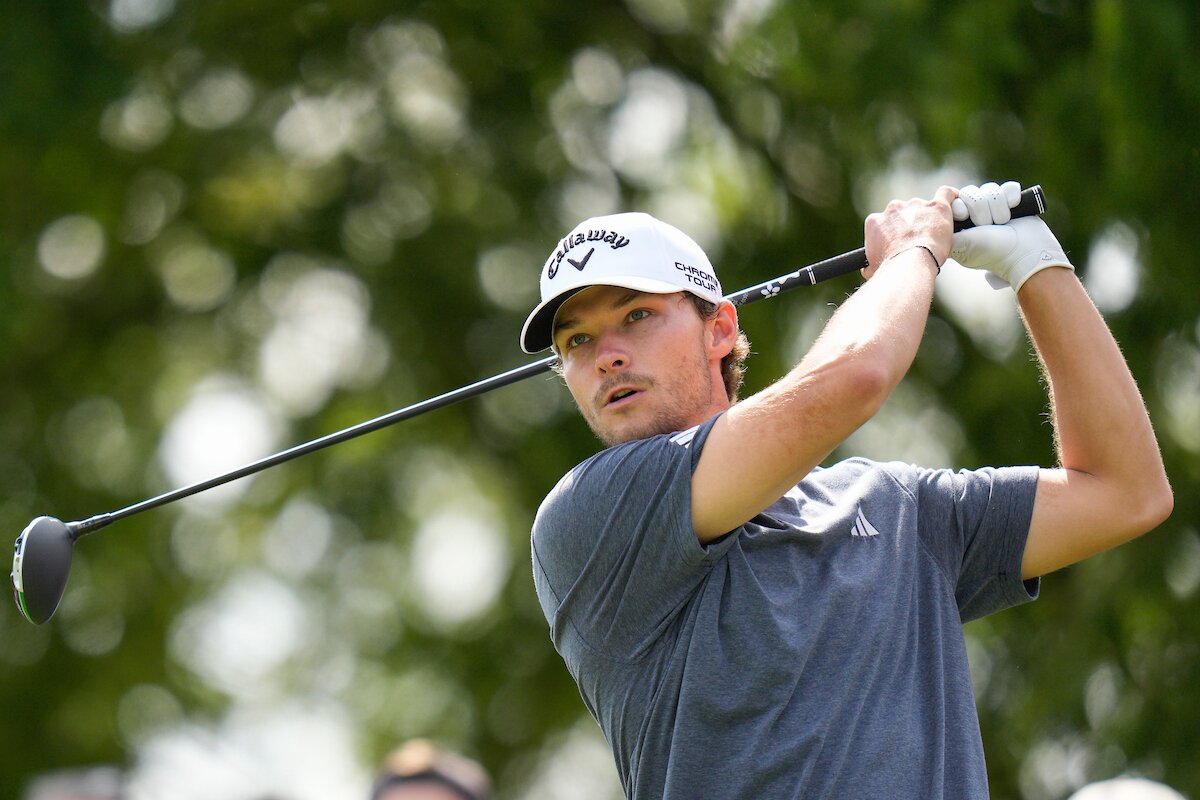 Nicolai Hojgaard va a buscar una plaza para la Ryder esta semana en Suiza. © Golffile
