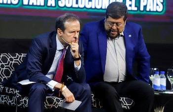 Jorge "Tuto" Quiroga y Samuel