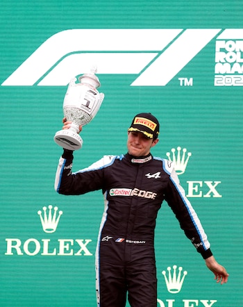 Esteban Ocon ganó el GP
