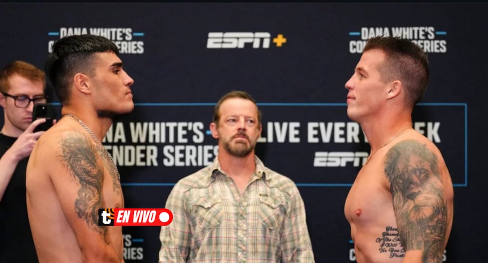 Dana White’s Contender Series VER EN VIVO: Vía UFC Fight Pass y Disney Plus EN DIRECTO Y ONLINE | Dónde ver en Chile | DEPORTES