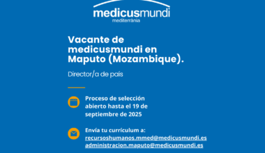 Oferta de trabajo: Director/a de país en Mozambique