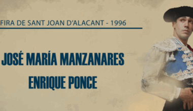 À Punt emite corrida histórica de Alicante con Manzanares y Ponce