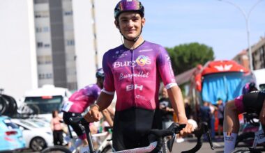 El vallisoletano Dani Cavia abandona La Vuelta por un proceso vírico