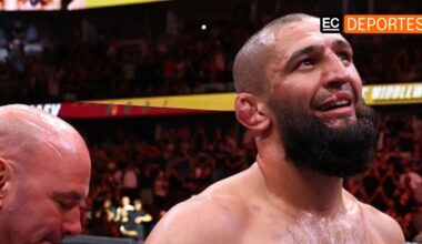 UFC 319: Chimaev gana a du Plessis y se corona campeón en una pelea monótona