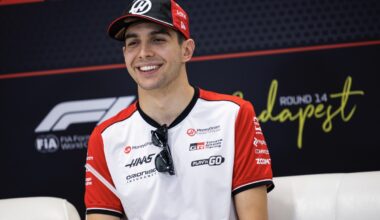 Ocon, positivo tras media temporada con Haas: "Vamos por buen camino"