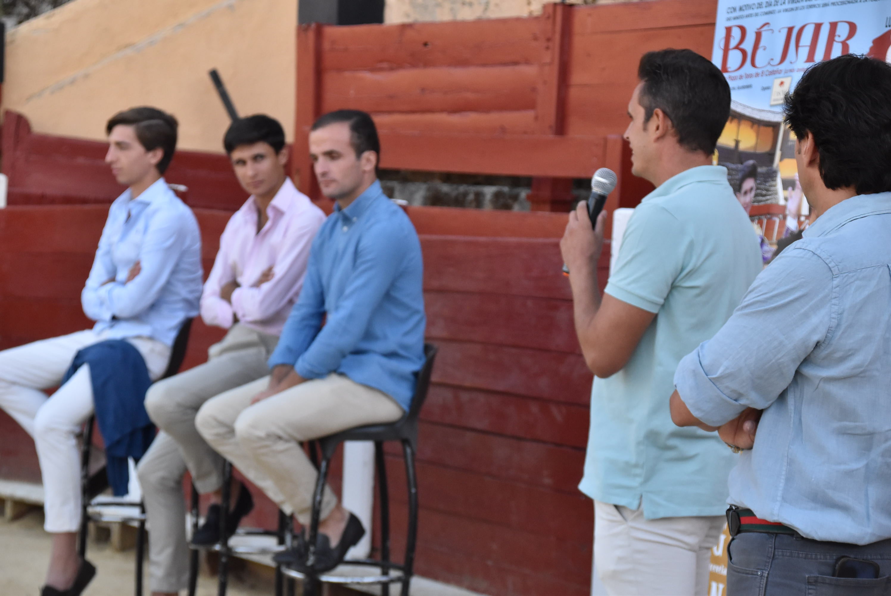 Damián Castaño, Manuel Diosleguarde y Julio Norte animan a los aficionados a llenar "La Ancianita" el día 8