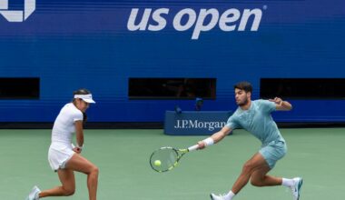 Carlos Alcaraz cae en el nuevo formato de dobles mixtos del US Open junto a Emma Raducanu | Tenis