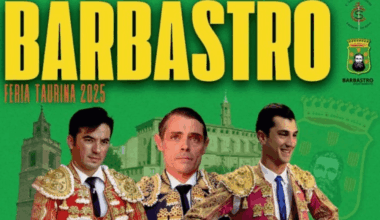 Cartel de la Feria Taurina Barbastro 2025