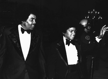 Michael Jackson de adolescente junto