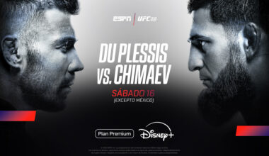 ESPN KNOCKOUT trae a DISNEY+ el UFC 319, con el electrizante choque entre Du Plessis y Chimaev