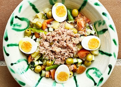 Piriñaca cántabra ensalada