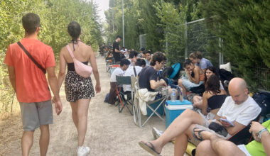 Desde las 6 de la mañana para entrar en el camping de Sonorama
