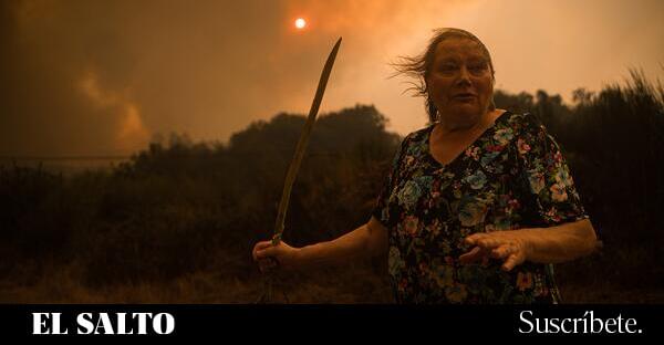 Galicia | La Xunta intenta enviar un mensaje de “mejoría” con siete incendios descontrolados y 70.000 hectáreas quemadas - El Salto