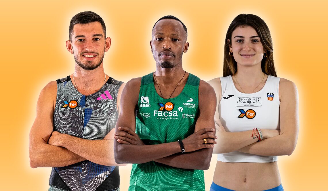 Nacional absoluto de atletismo en Tarragona: hoy, Quique Llopis, Thierry y Paula Blanquer