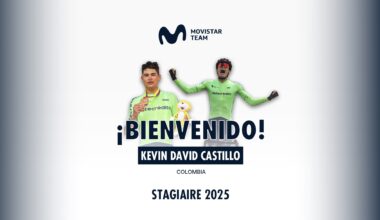 Kevin David Castillo se incorpora a Movistar Team como stagiaire