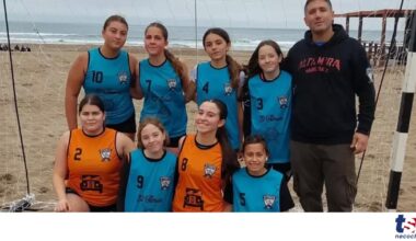 Las playas locales recibieron la etapa regional de los Bonaerenses en beach handball